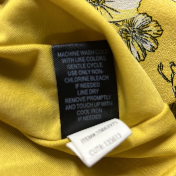 Torrid Yellow Floral Midi Dress - Picture 8 of 8